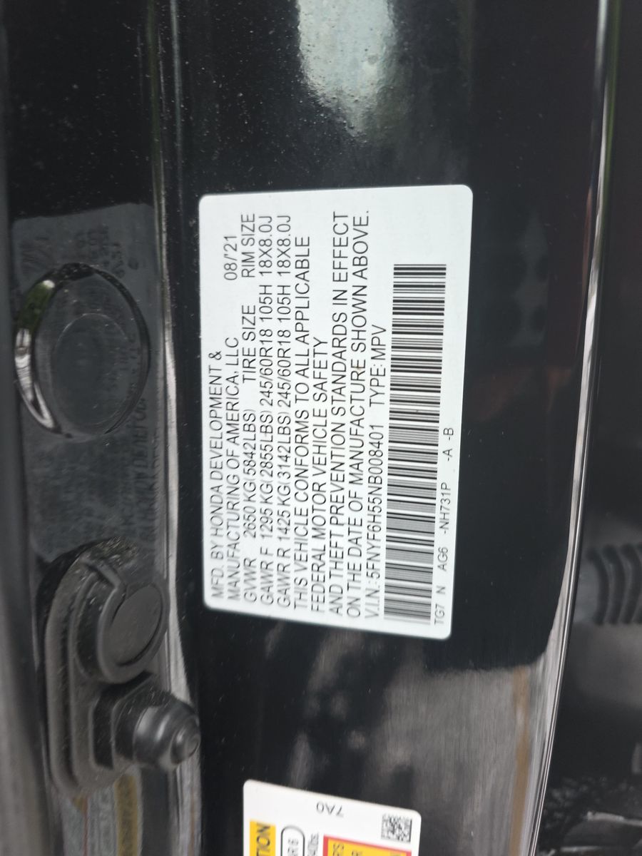 2022 Honda Pilot EX-L AWD