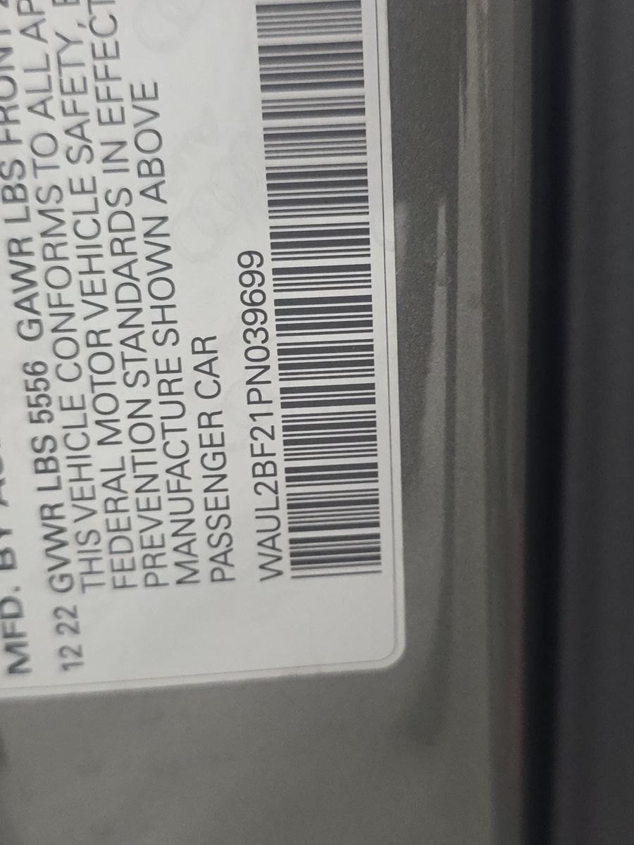2023 Audi A6 Premium Plus AWD