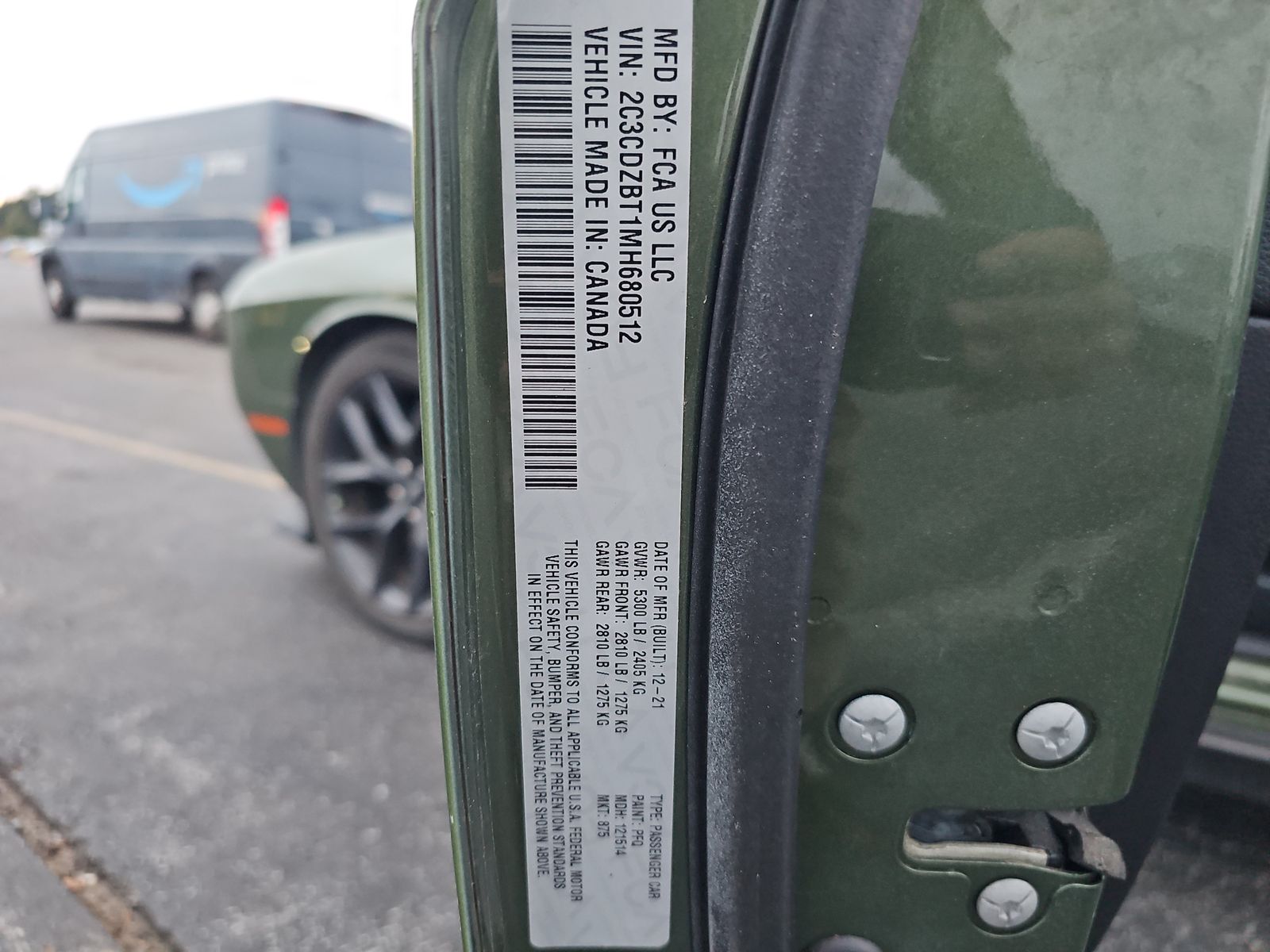 2021 Dodge Challenger R/T RWD