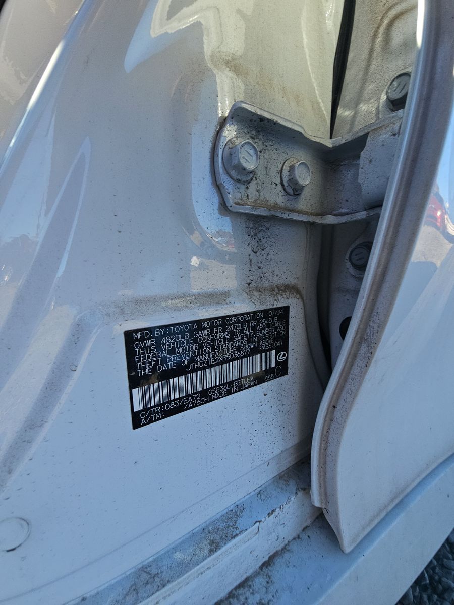 2024 Lexus IS IS 350 F SPORT AWD