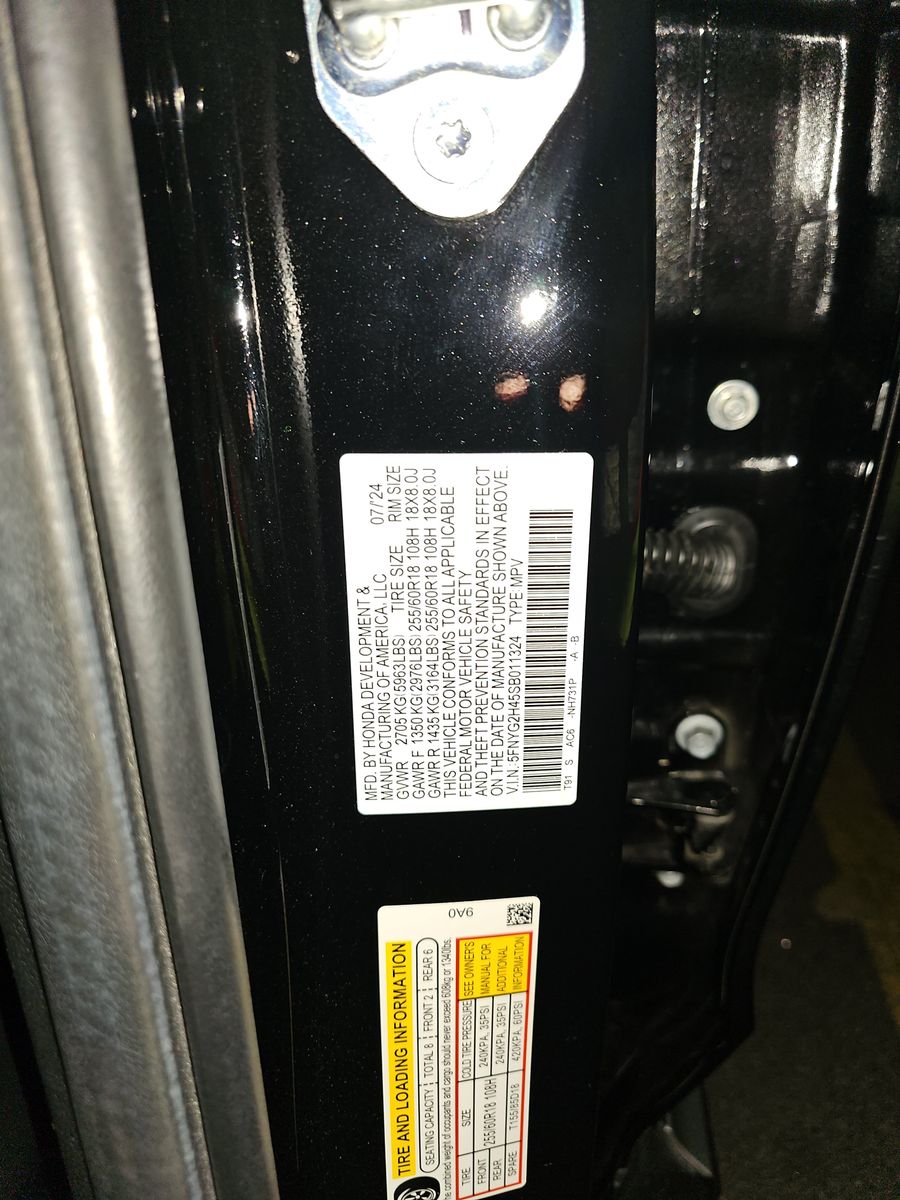 2025 Honda Pilot EX-L FWD