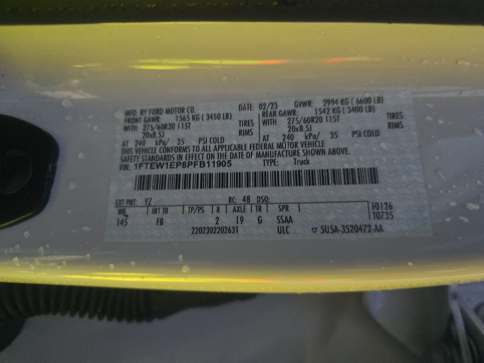 2023 Ford F-150 XLT AWD