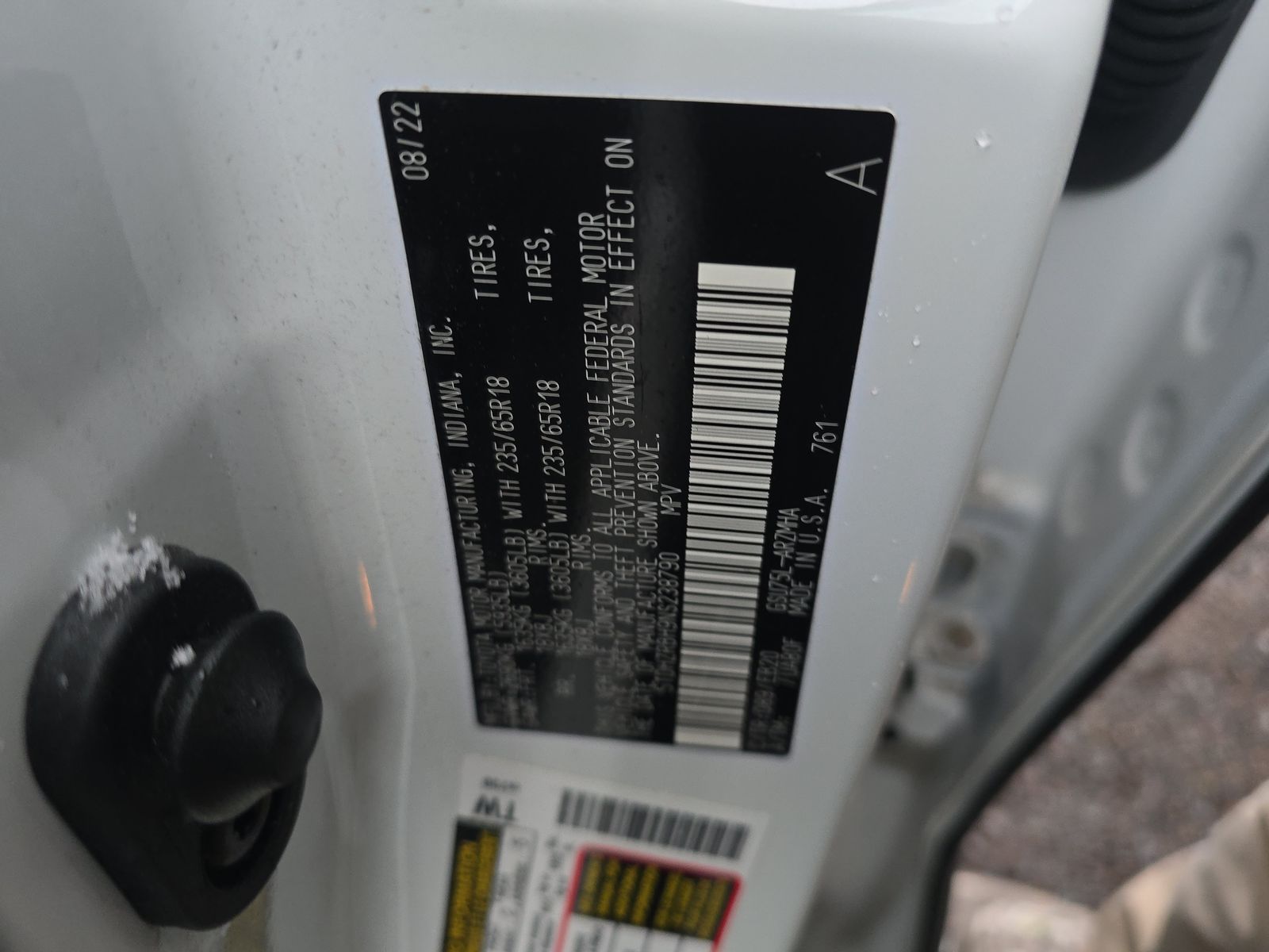 2022 Toyota Highlander XLE AWD