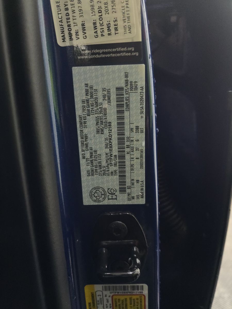 2023 Ford F-150 Lariat AWD