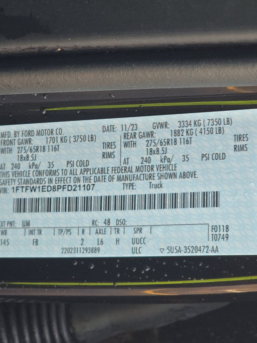 2023 Ford F-150 Hybrid XLT AWD