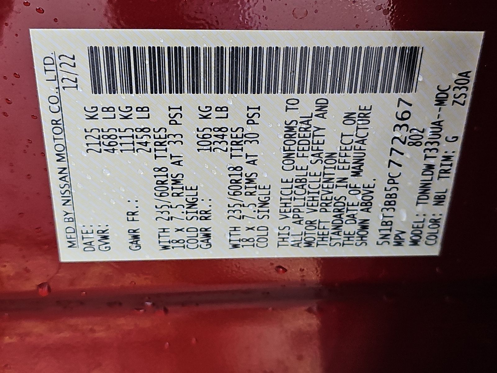 2023 Nissan Rogue SV AWD