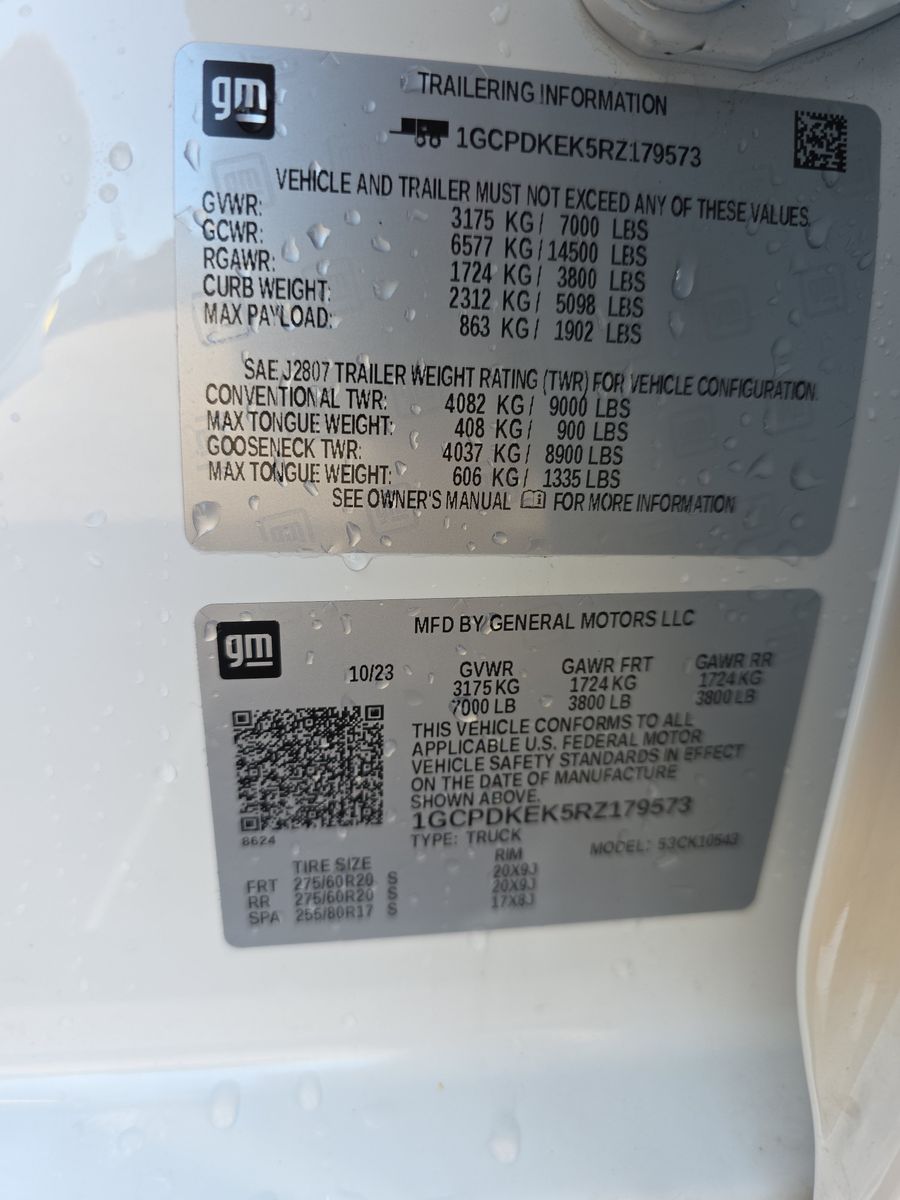 2024 Chevrolet Silverado 1500 LT AWD