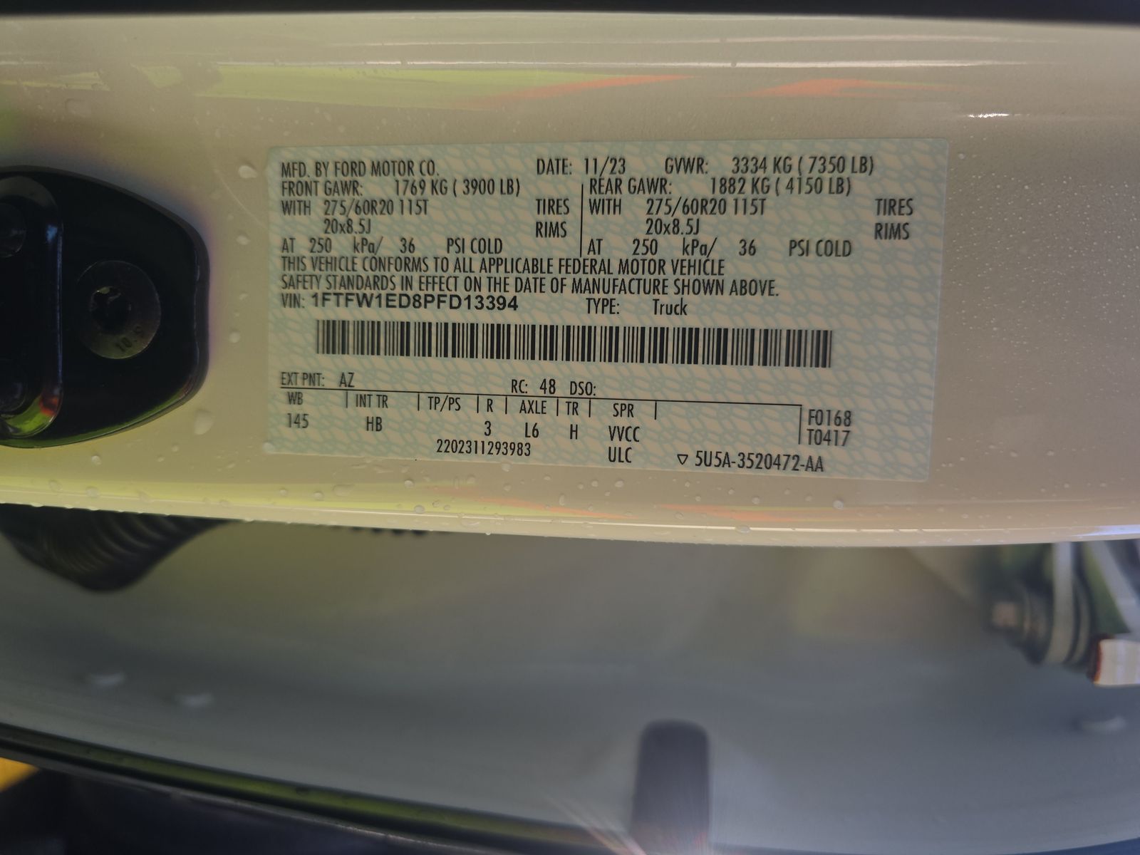 2023 Ford F-150 Hybrid Lariat AWD