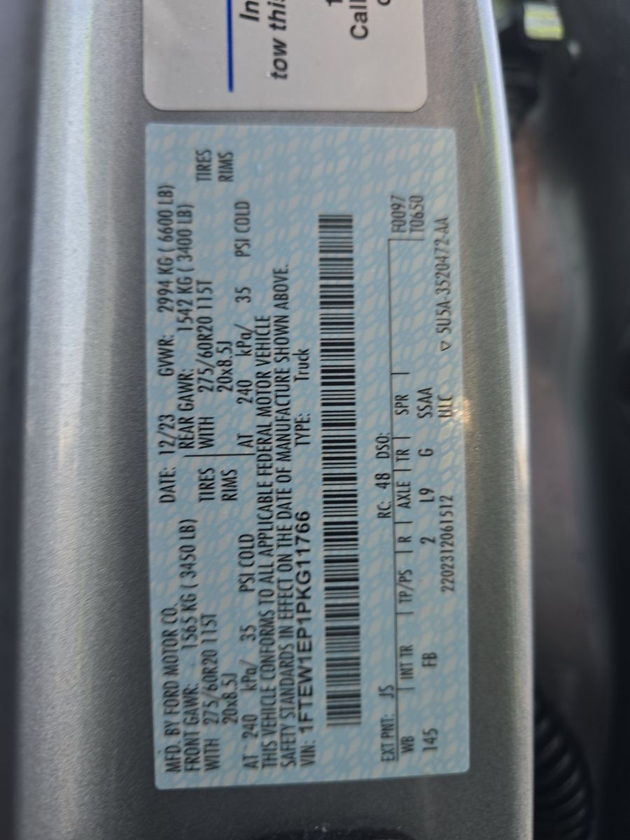 2023 Ford F-150 XLT AWD