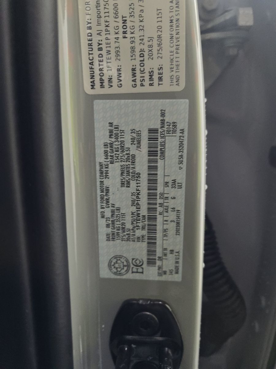 2023 Ford F-150 Lariat AWD