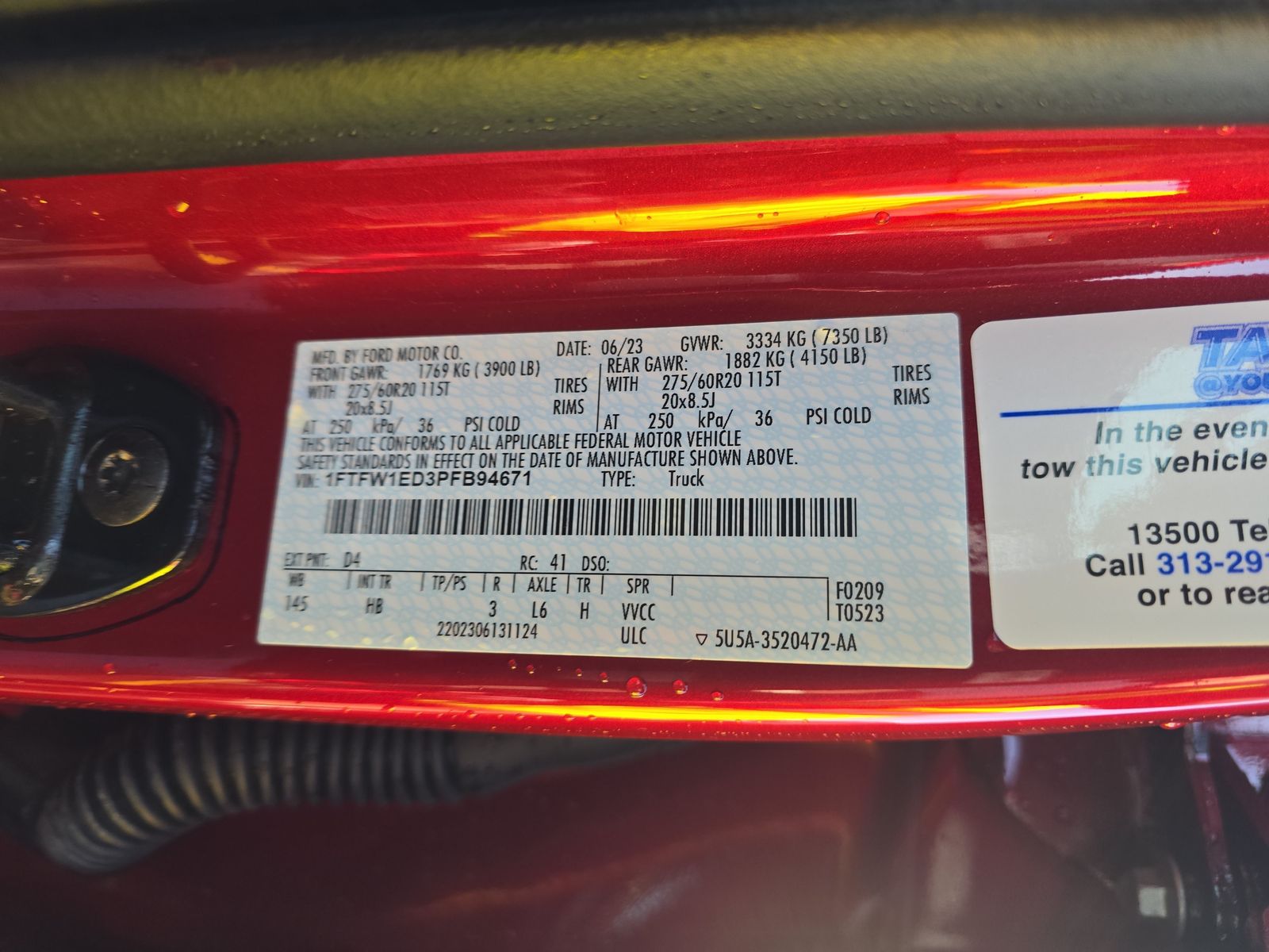 2023 Ford F-150 Hybrid Lariat AWD