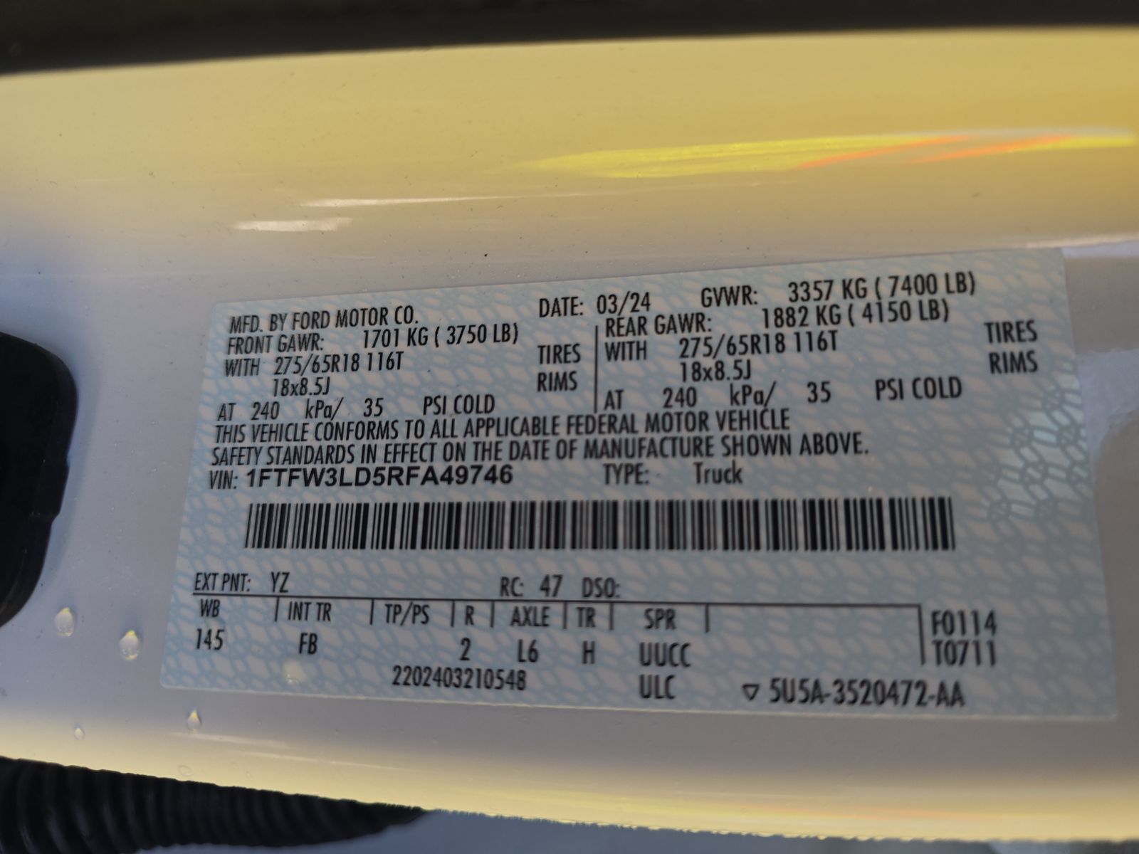 2024 Ford F-150 Hybrid XLT AWD