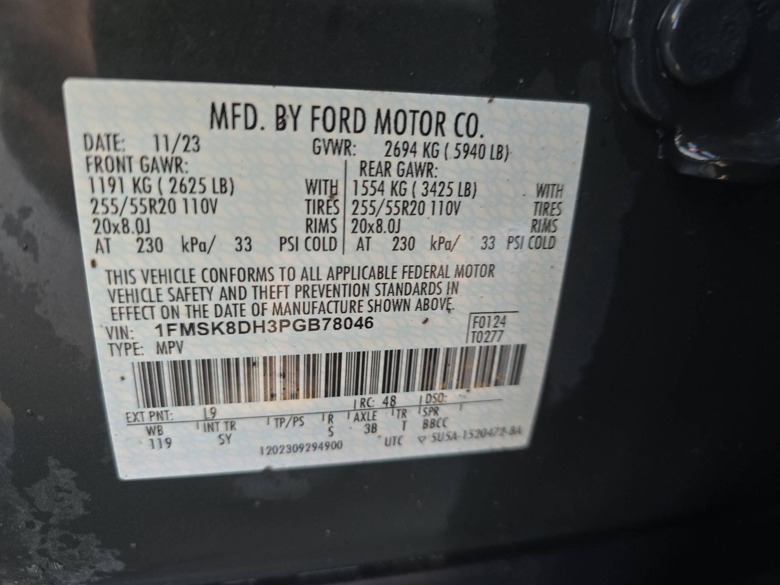 2023 Ford Explorer XLT AWD