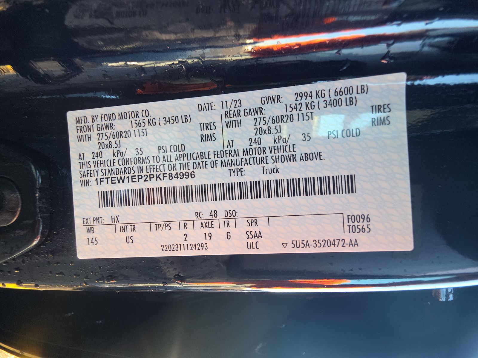 2023 Ford F-150 XLT AWD