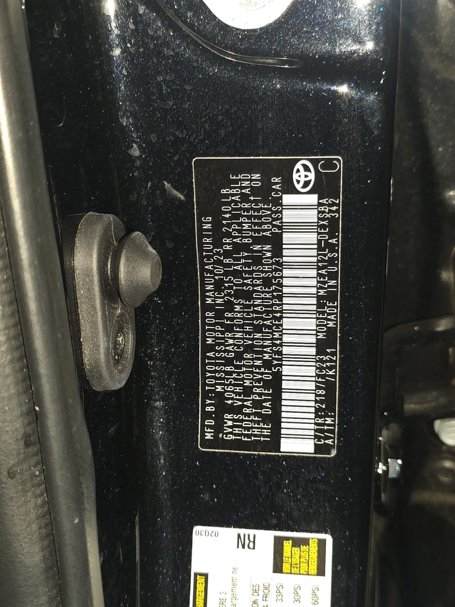 2024 Toyota Corolla SE FWD