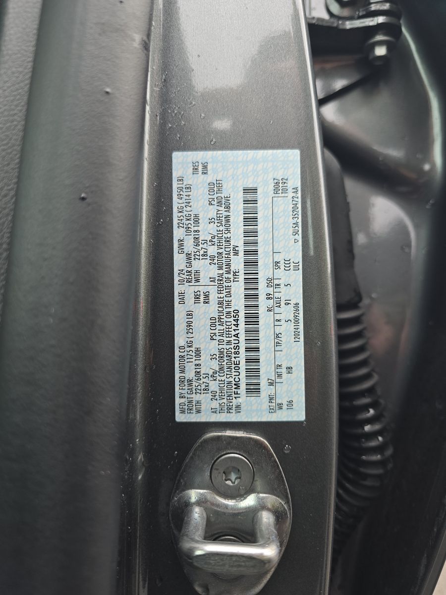 2025 Ford Escape Plug-In Hybrid FWD