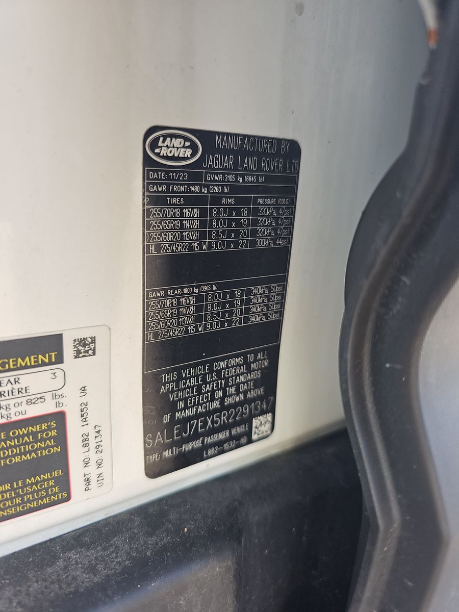 2024 Land Rover Defender 110 S AWD