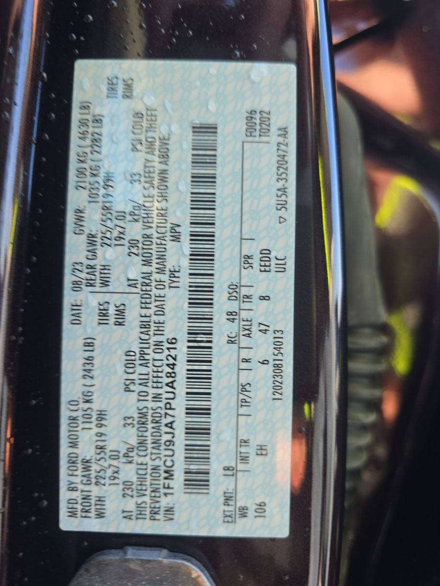 2023 Ford Escape Platinum AWD