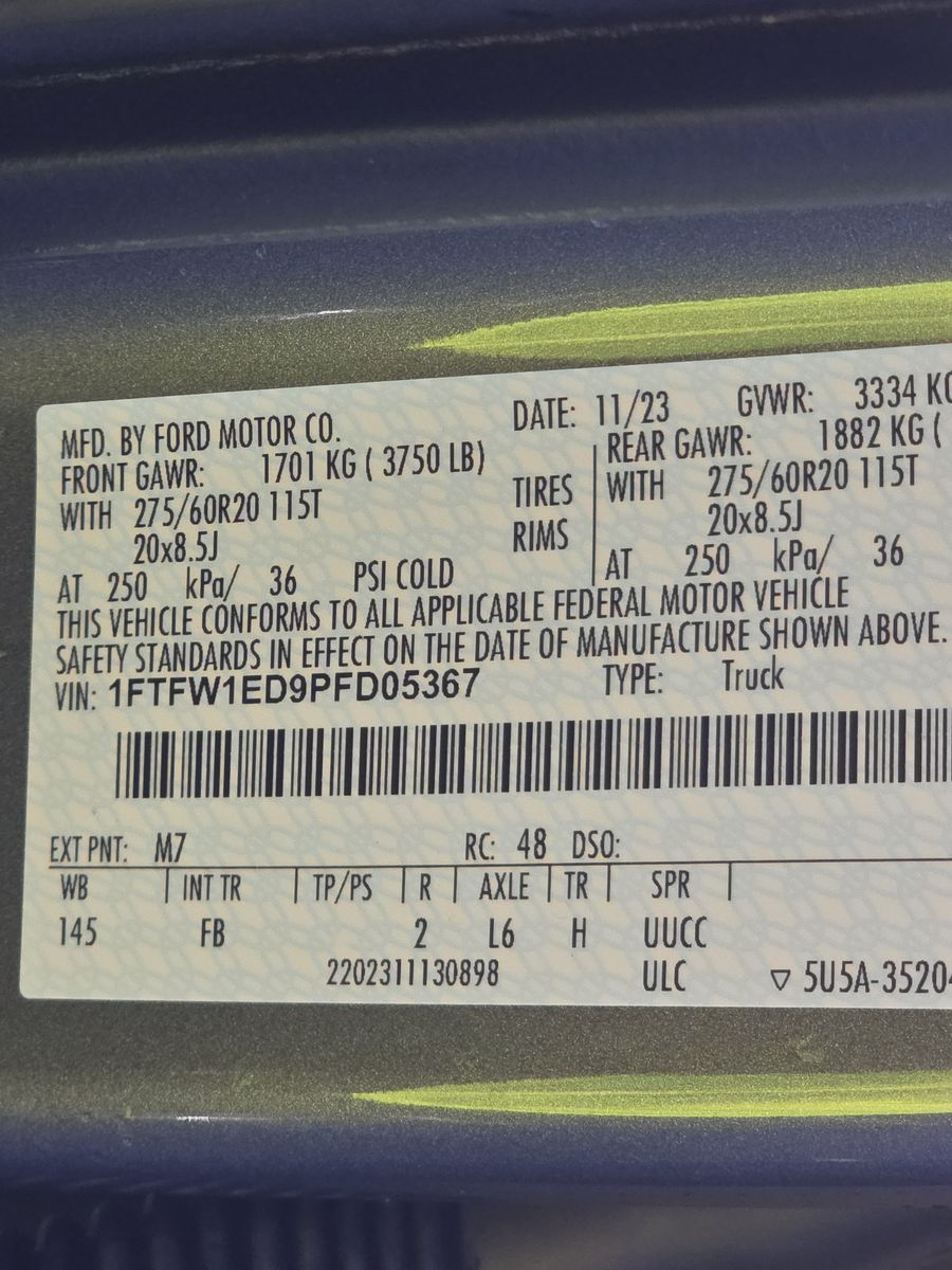 2023 Ford F-150 Hybrid XLT AWD