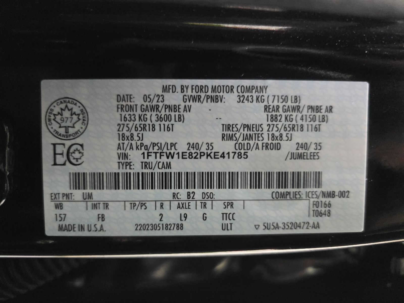 2023 Ford F-150 XLT AWD