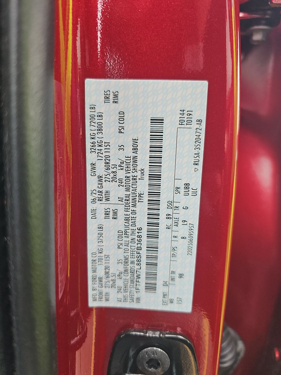 2025 Ford F-150 Platinum AWD