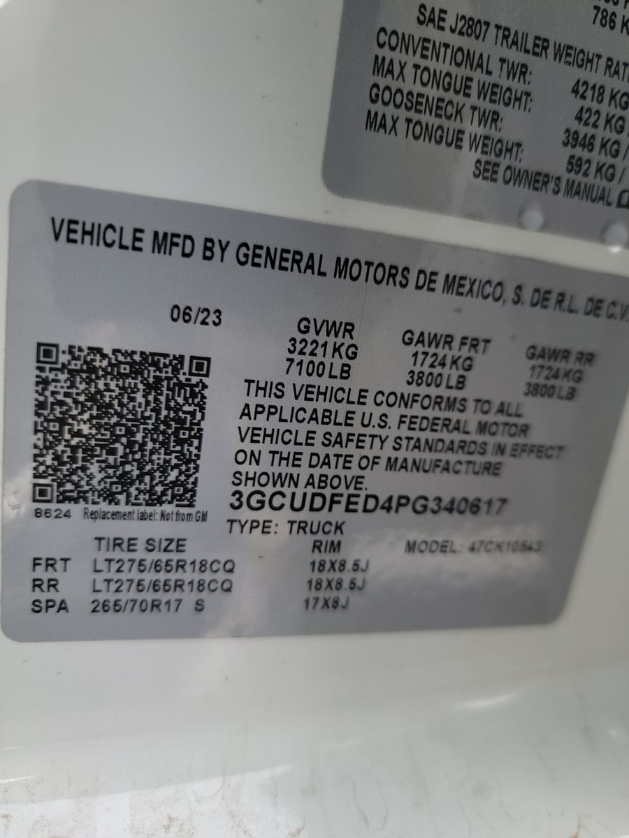 2023 Chevrolet Silverado 1500 LT Trail Boss AWD