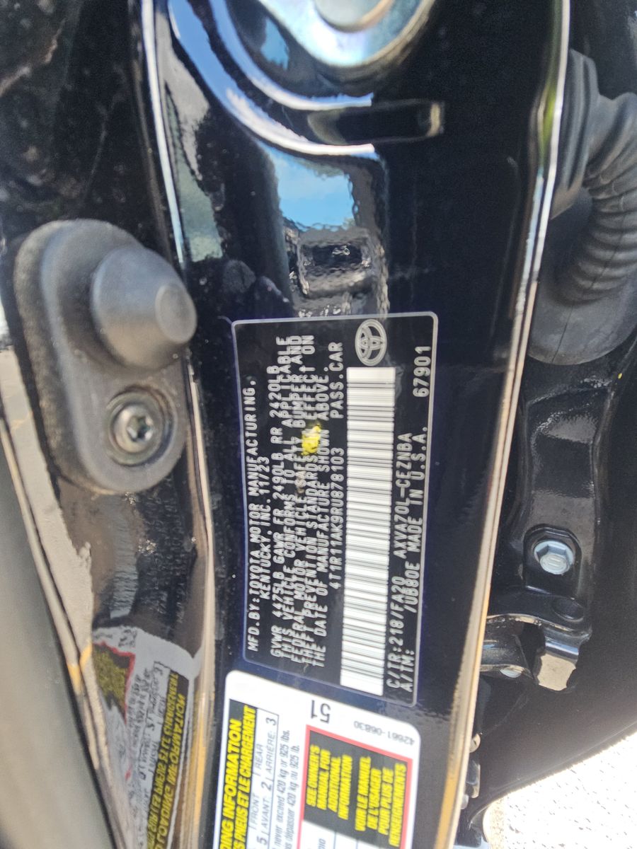 2024 Toyota Camry LE FWD