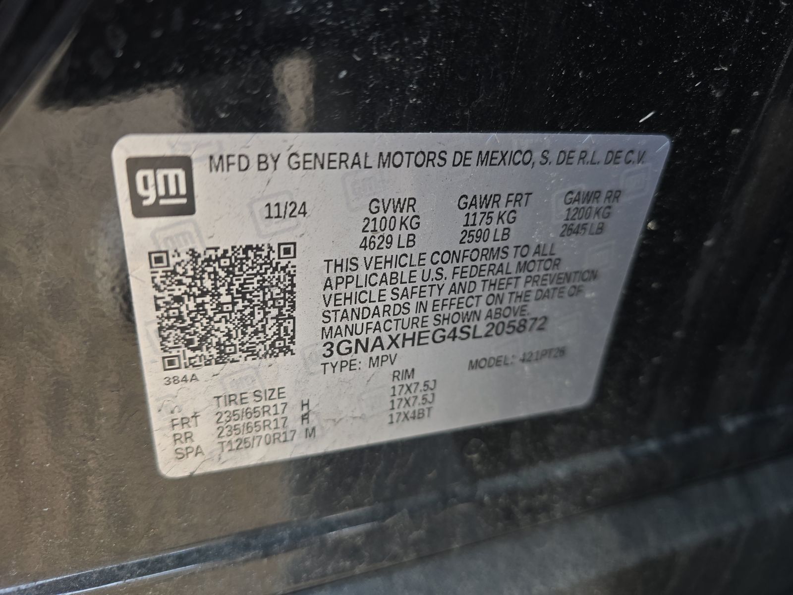 2025 Chevrolet Equinox LT FWD