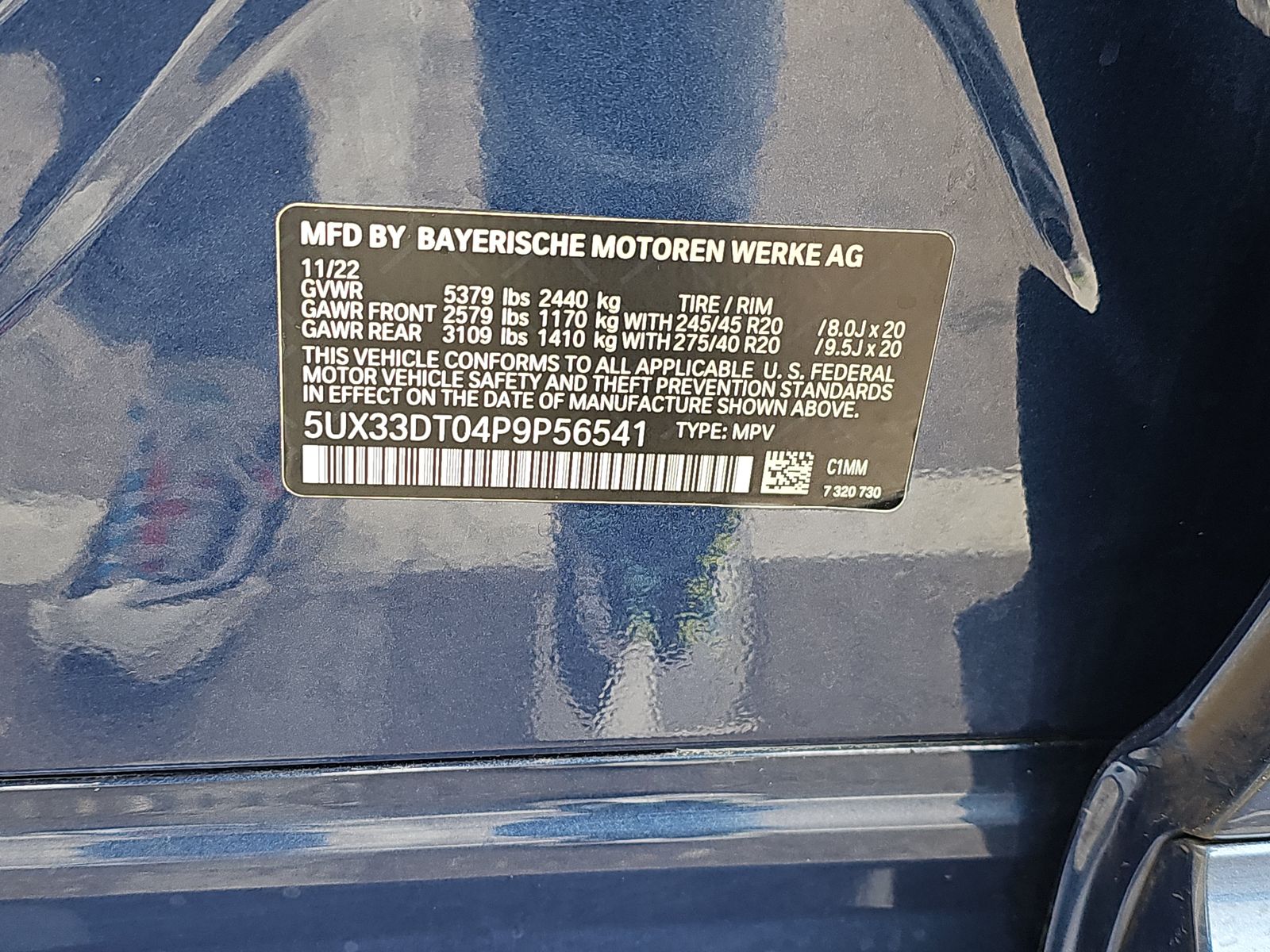 2023 BMW X4 xDrive30i AWD