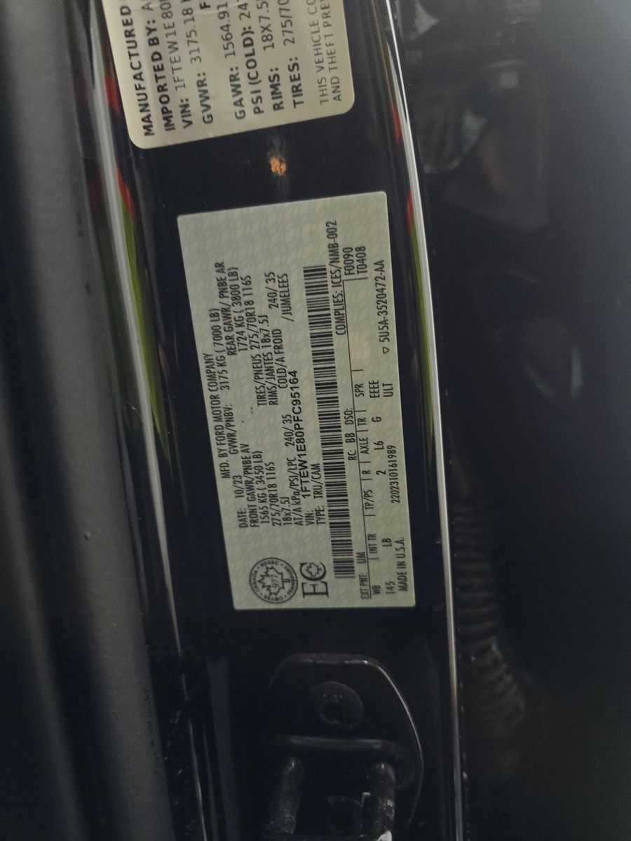 2023 Ford F-150 Tremor AWD