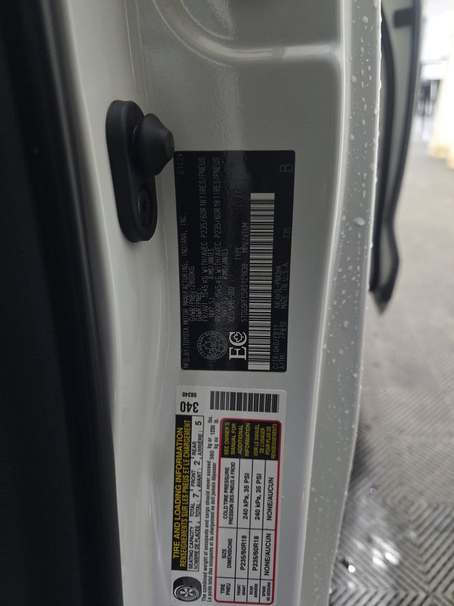 2024 Toyota Sienna XSE AWD