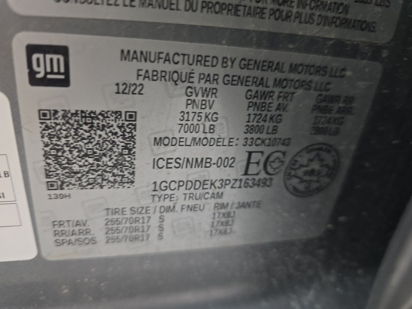 2023 Chevrolet Silverado 1500 LT AWD