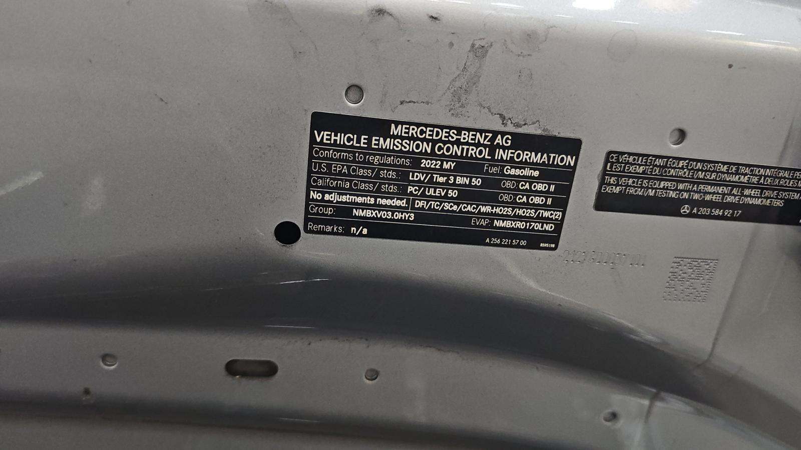 2022 Mercedes-Benz S-Class S 500 AWD