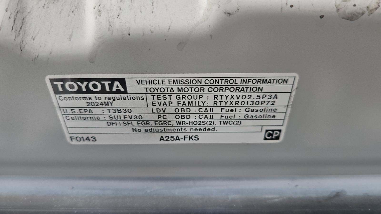 2024 Toyota Camry SE FWD