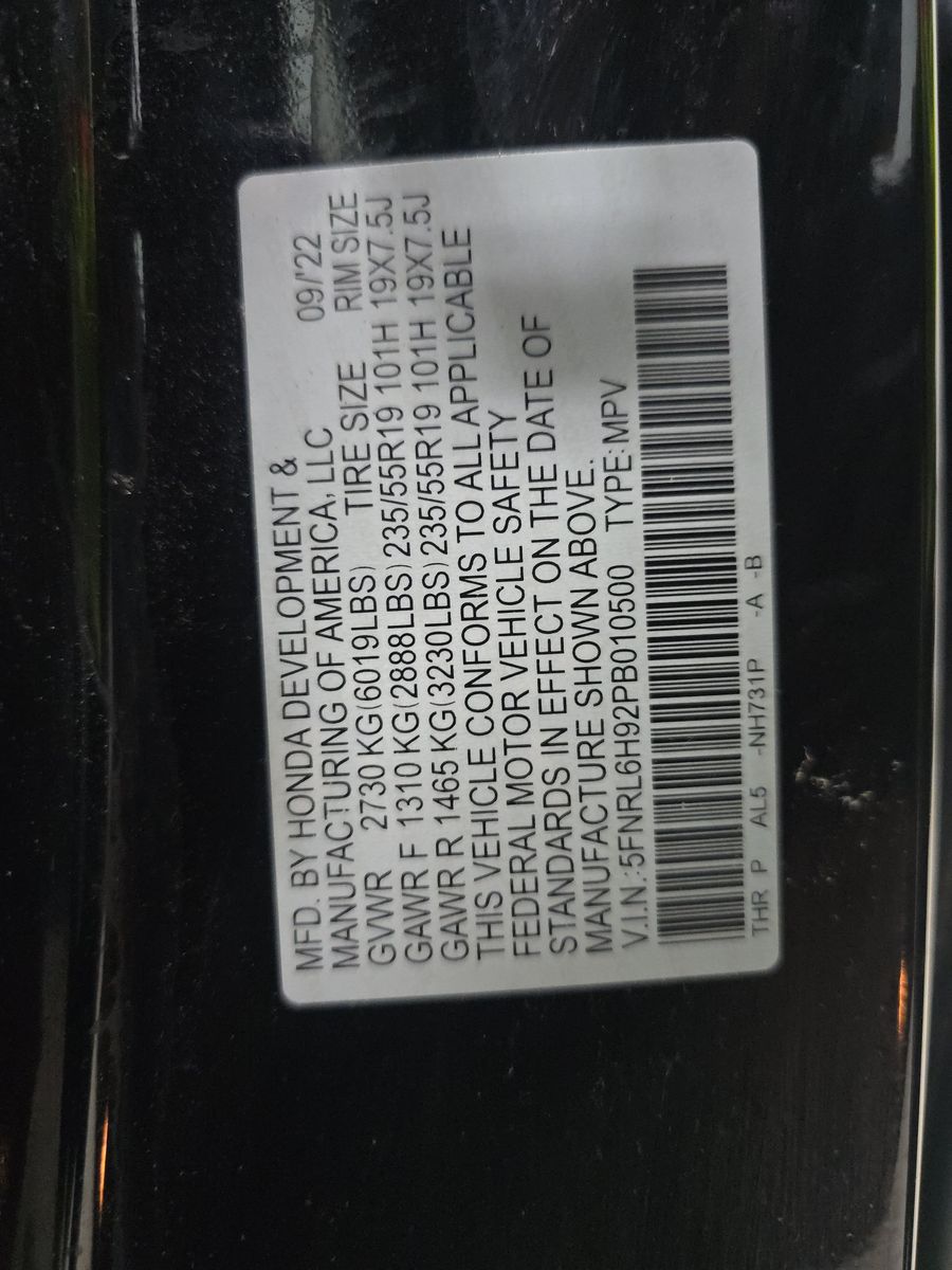 2023 Honda Odyssey Elite FWD