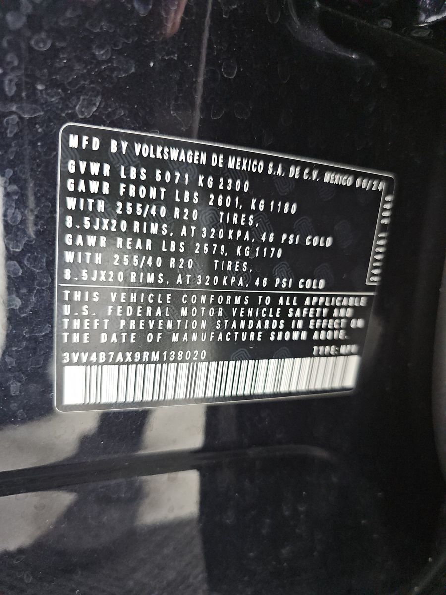 2024 Volkswagen Tiguan 2.0T SEL R-Line AWD