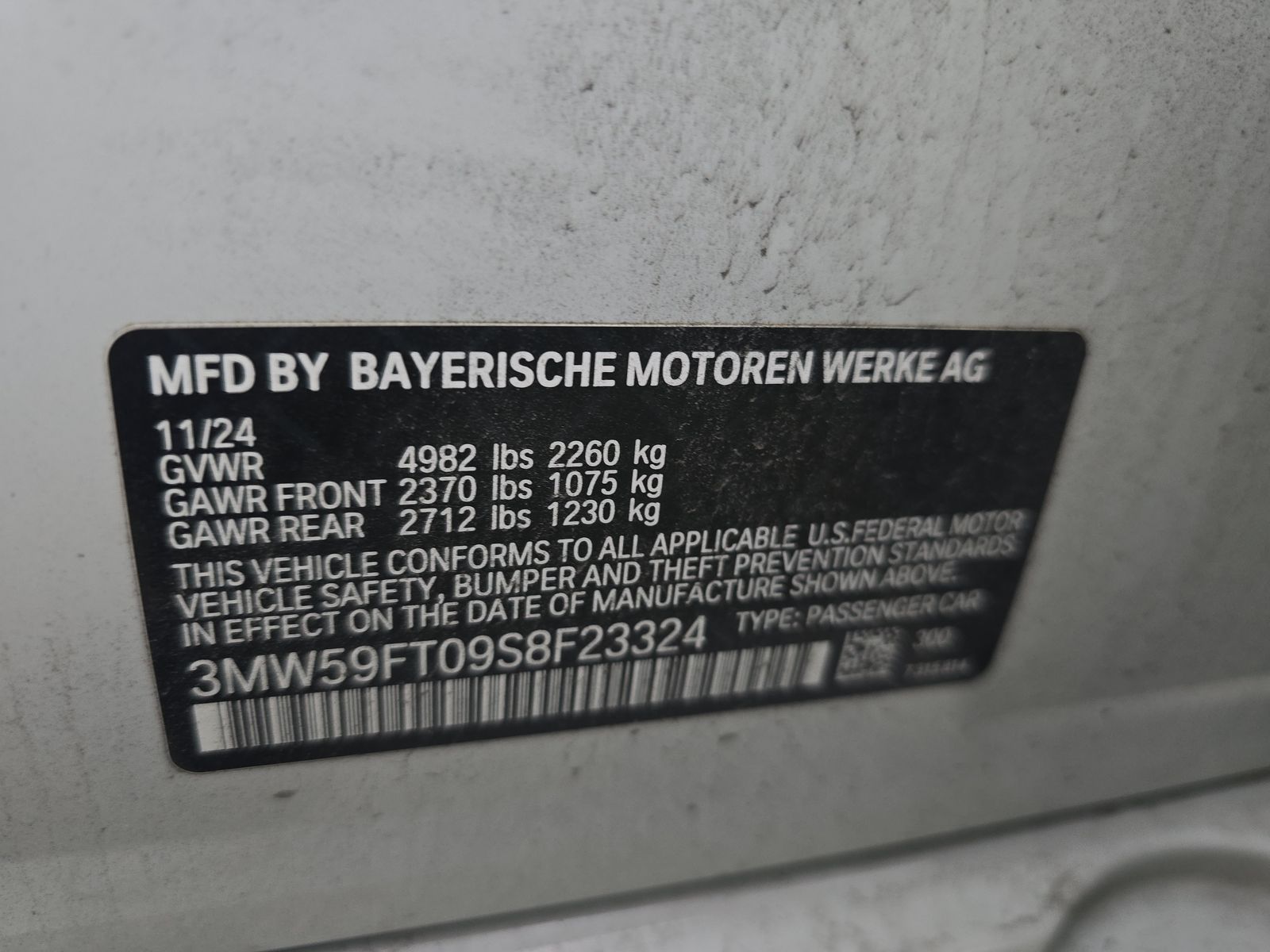 2025 BMW 3 Series M340i RWD