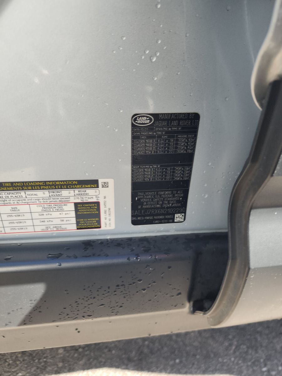 2022 Land Rover Defender 110 S AWD