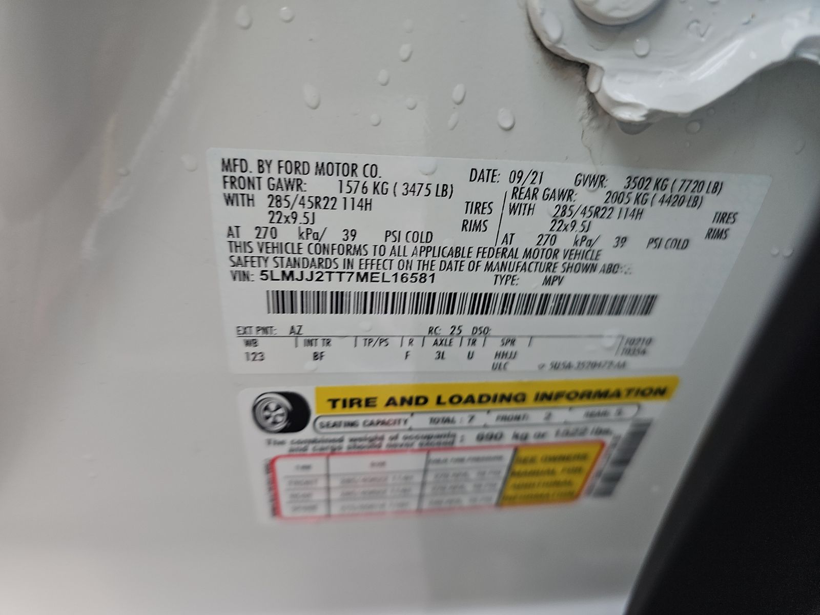 2021 Lincoln Navigator Black Label AWD