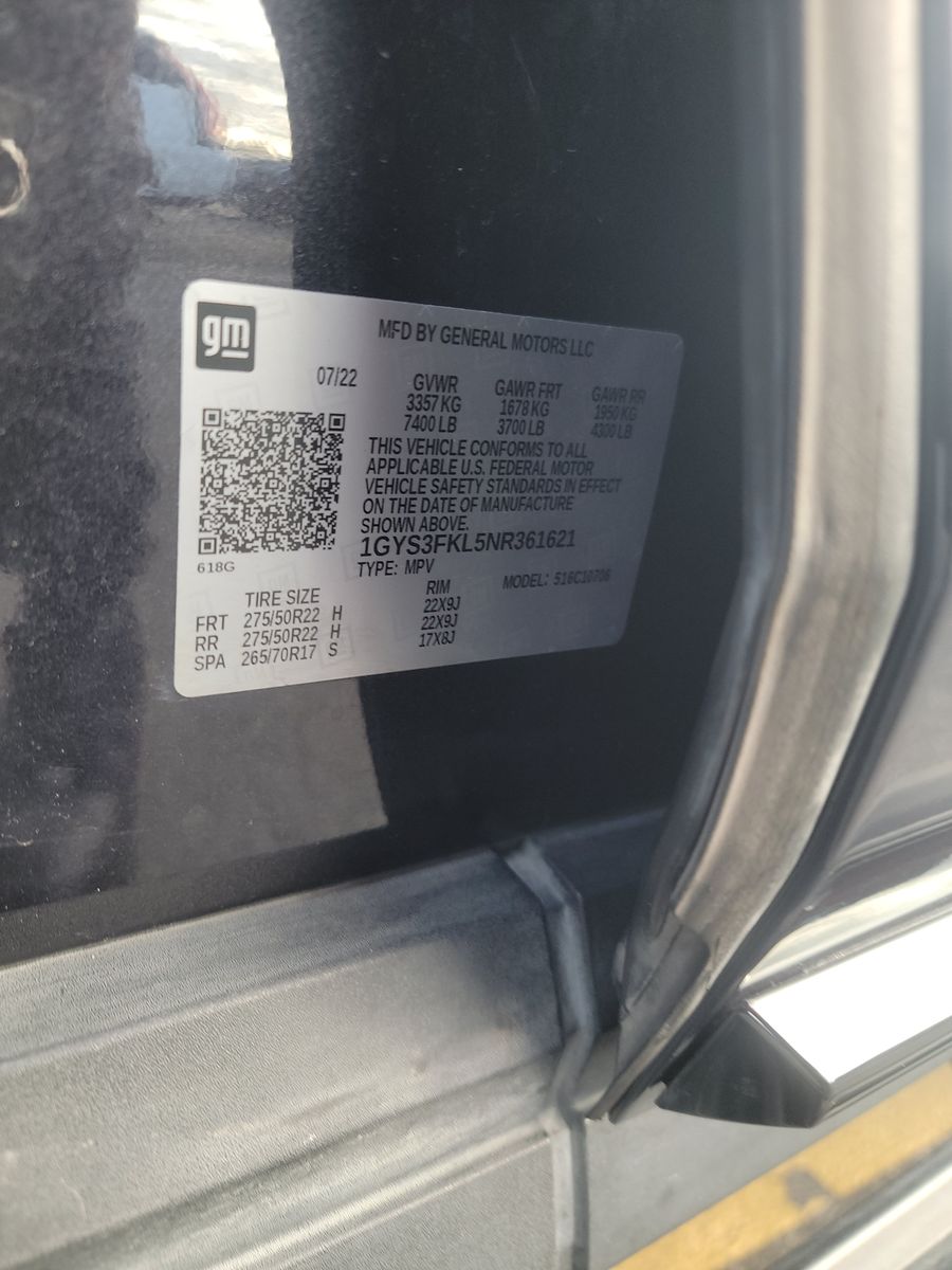 2022 Cadillac Escalade Sport RWD