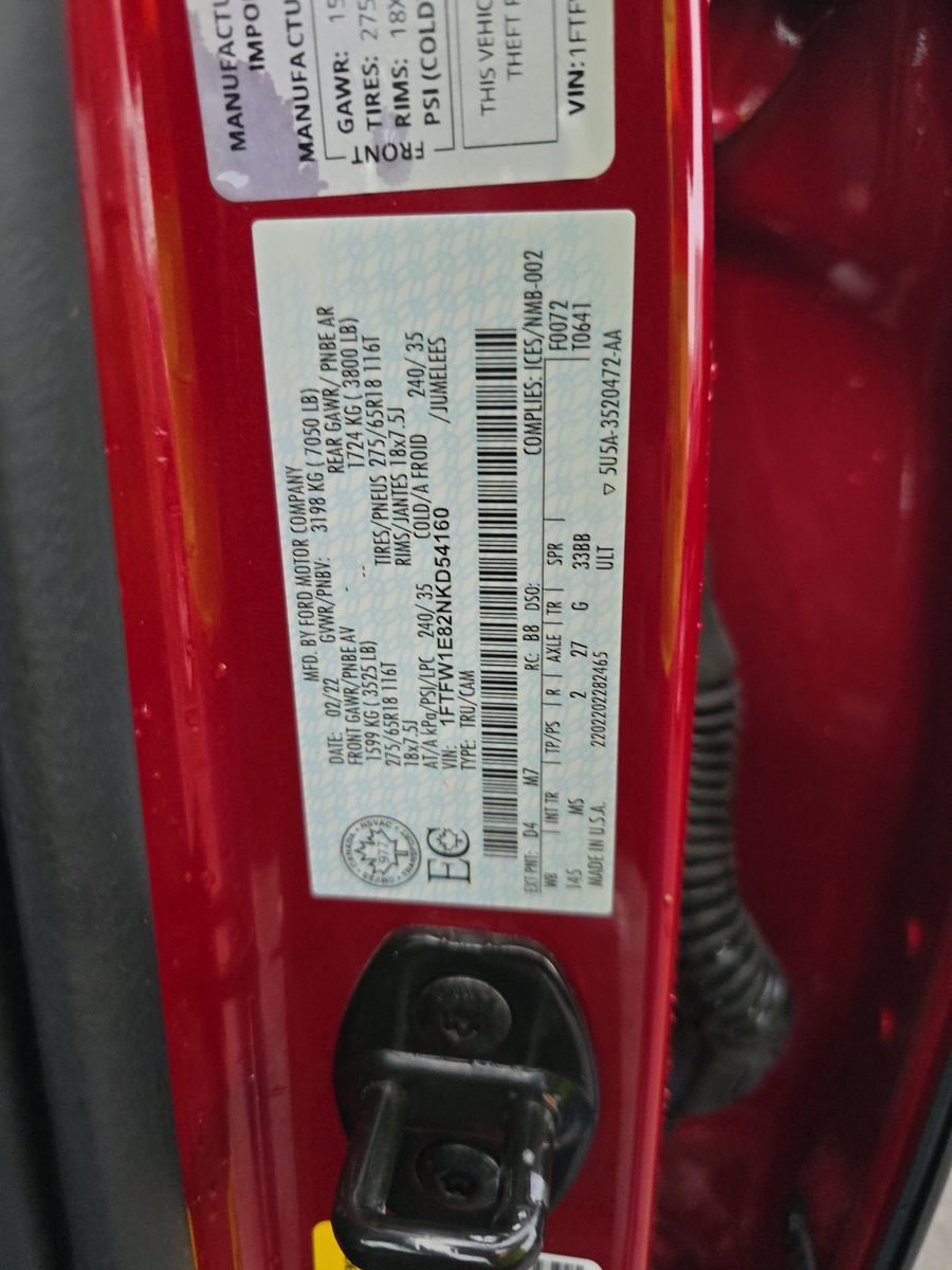 2022 Ford F-150 XLT AWD