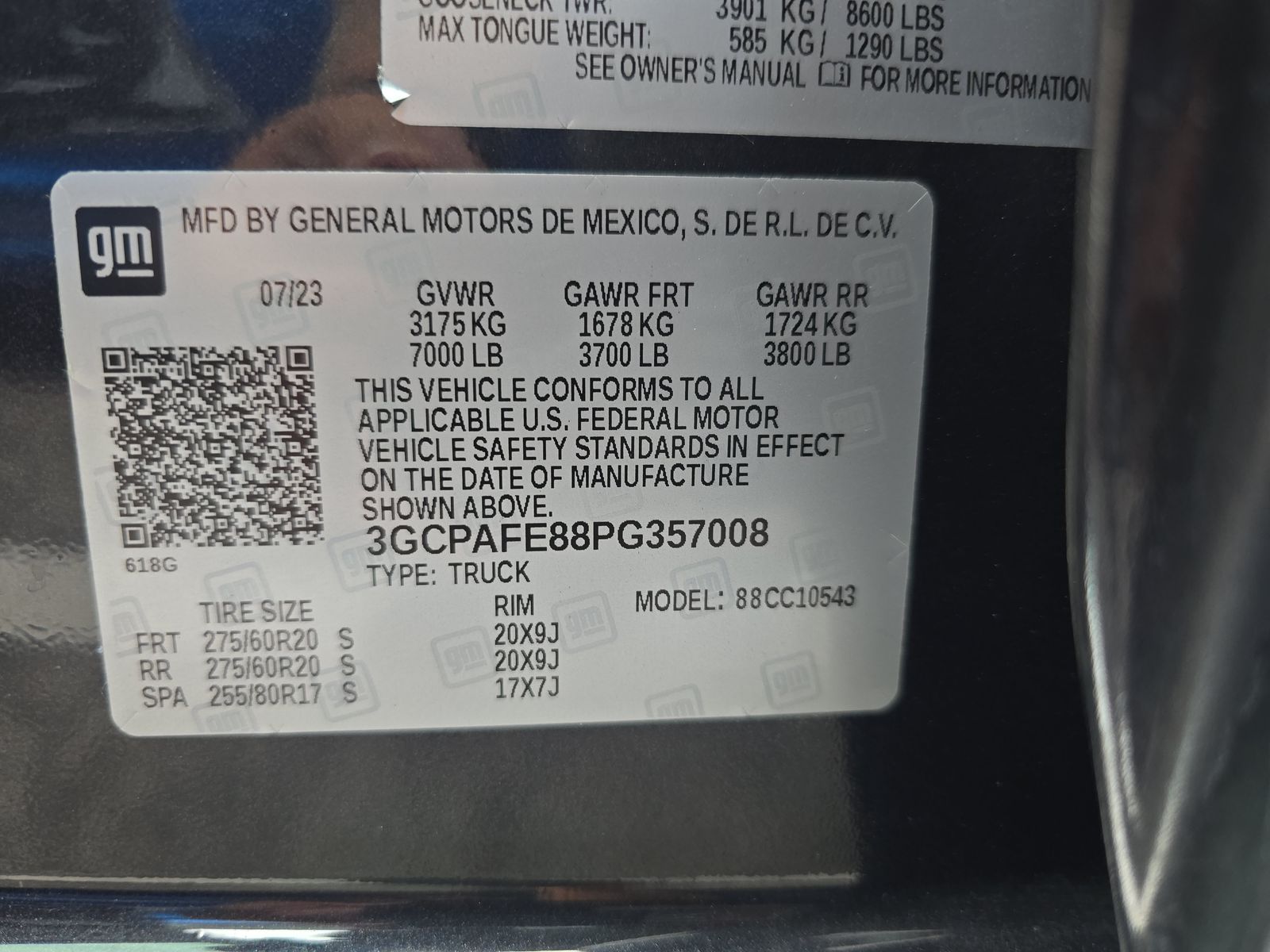 2023 Chevrolet Silverado 1500 High Country RWD