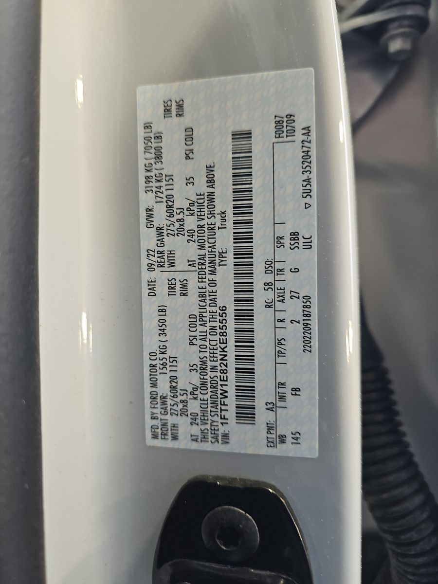 2022 Ford F-150 XLT AWD