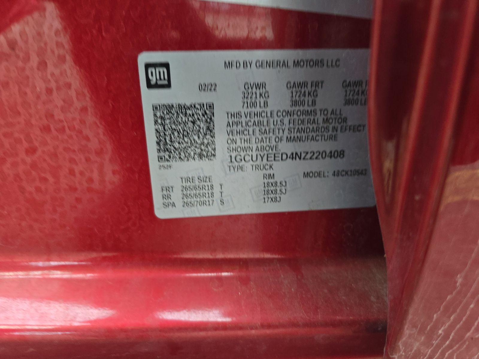 2022 Chevrolet Silverado 1500 RST AWD