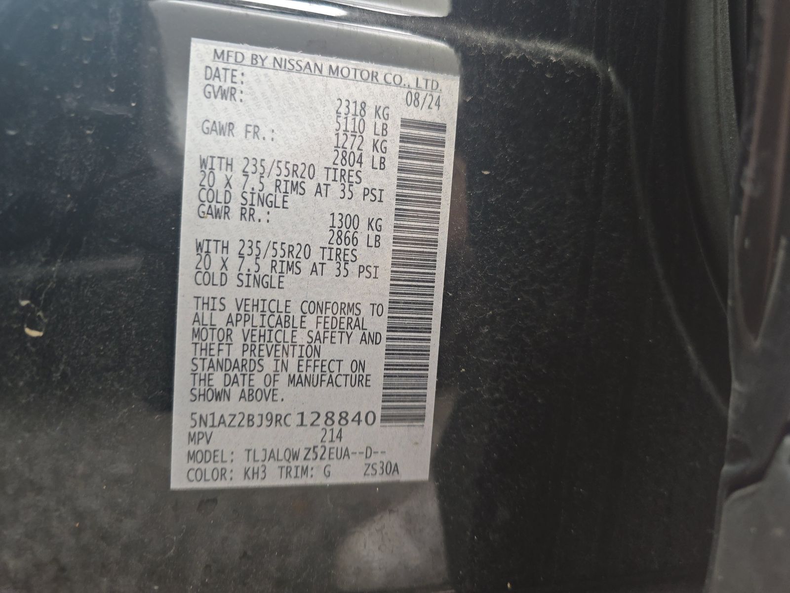 2024 Nissan Murano SV FWD