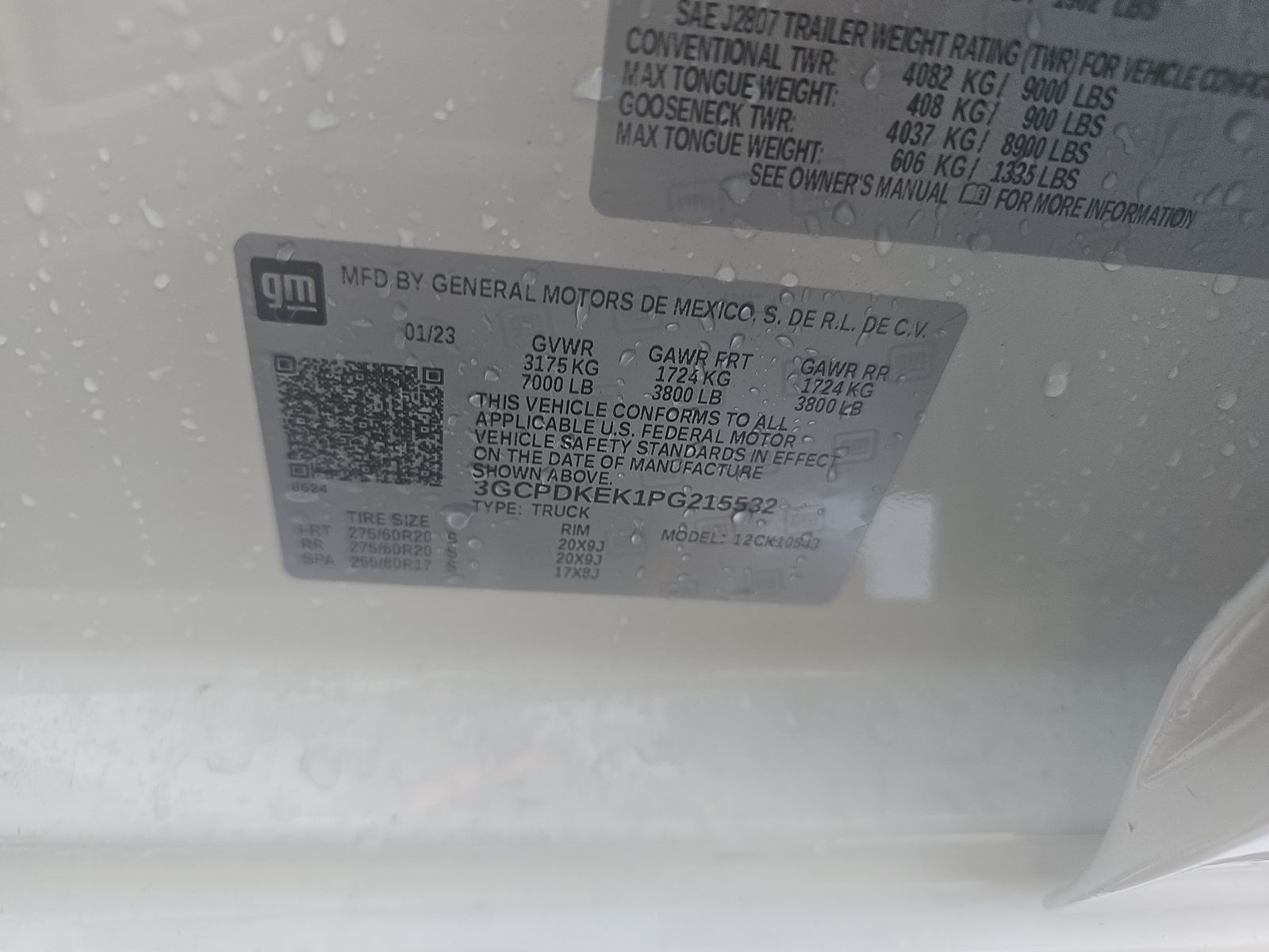 2023 Chevrolet Silverado 1500 LT AWD