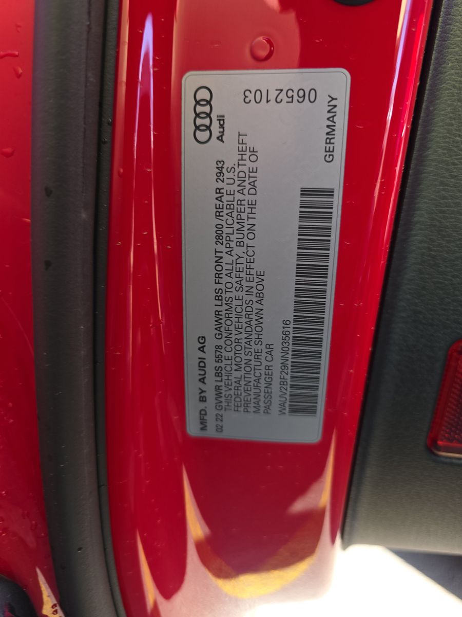 2022 Audi A7 Prestige AWD