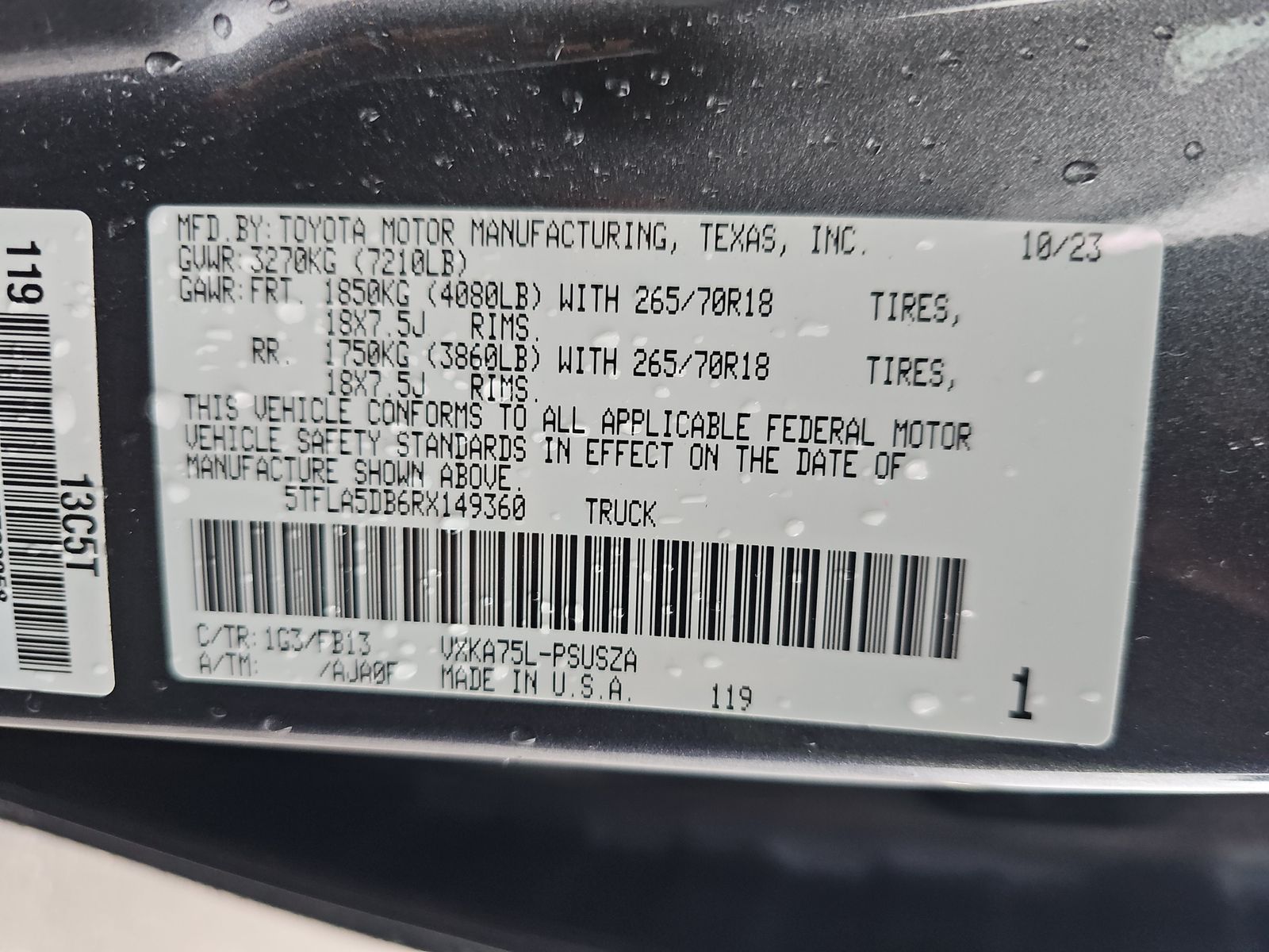 2024 Toyota Tundra SR5 AWD