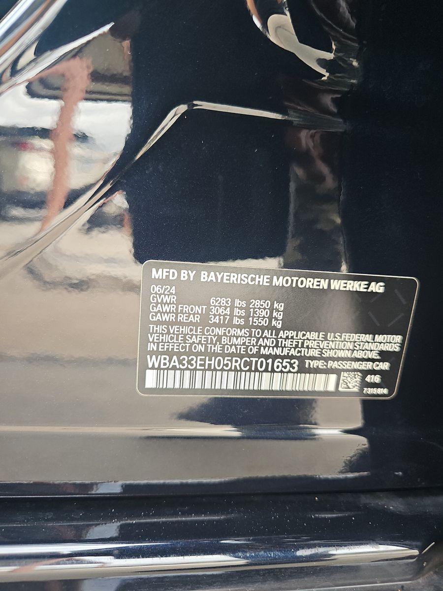 2024 BMW 7 Series 740i xDrive AWD