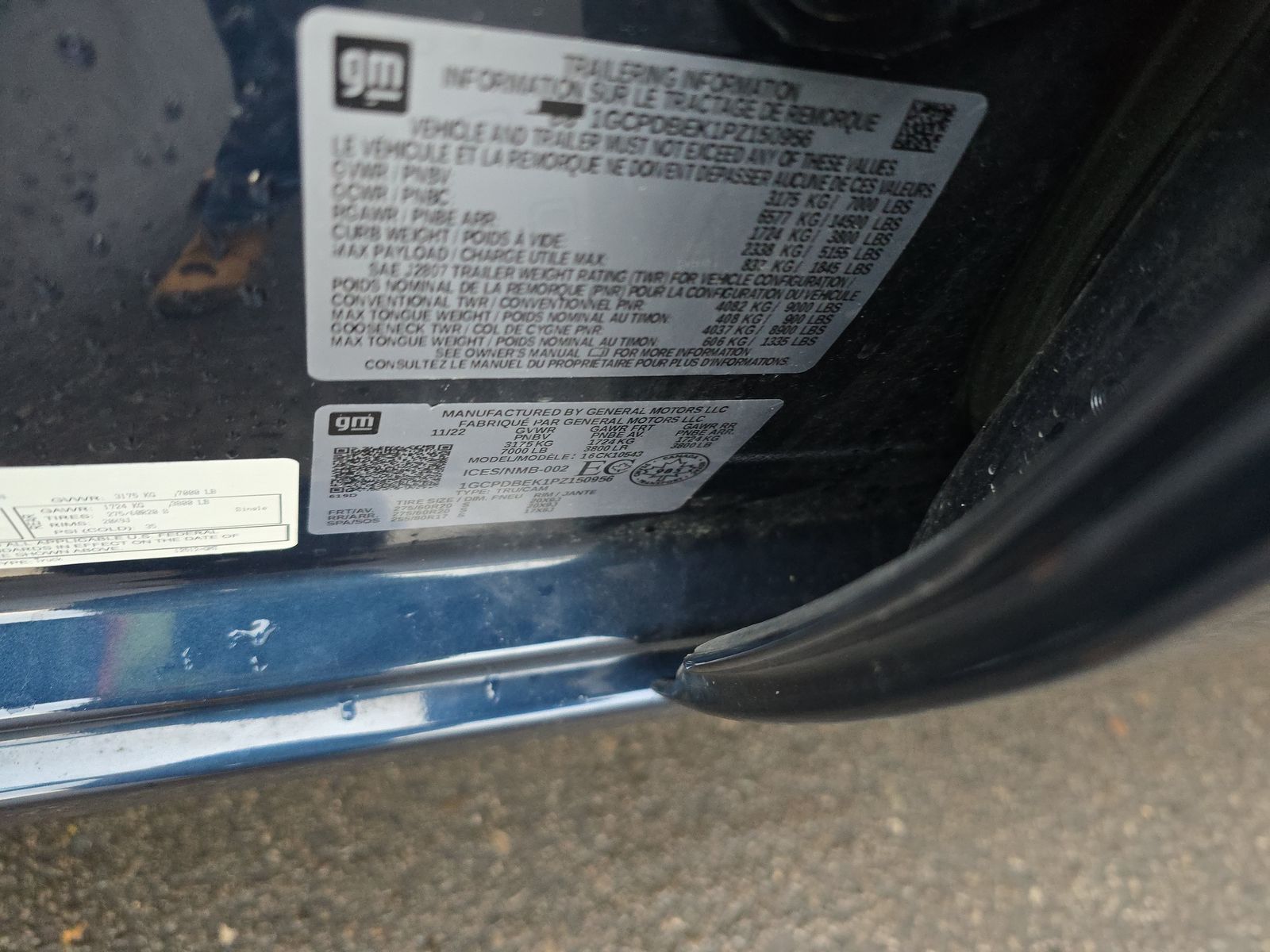 2023 Chevrolet Silverado 1500 Custom AWD